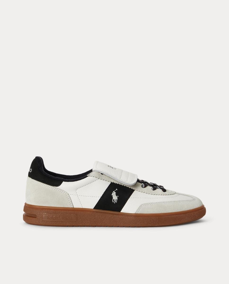 Imagen 0 de Zapatillas BEDFORD de hombre tipo casco bajas piel. Blanco roto