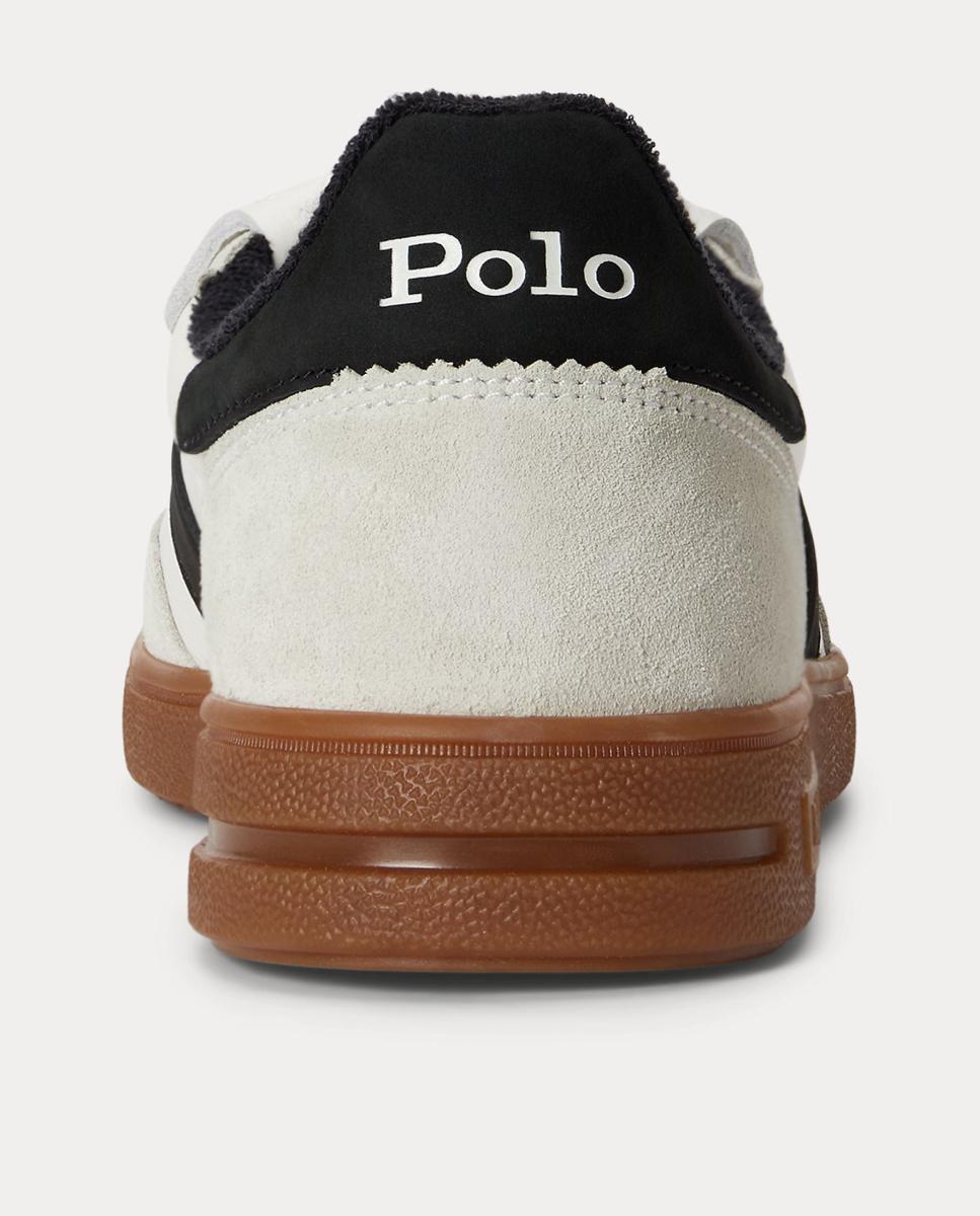 Zapatillas BEDFORD de hombre tipo casco bajas piel. - Polo Ralph Lauren - Blanco roto Blanco roto-3