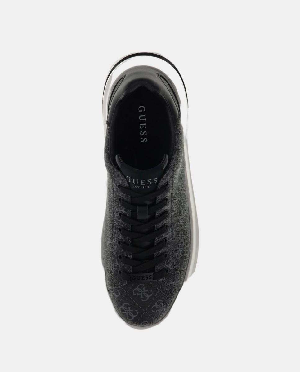 Imagen 5 de Zapatilla baja de hombre - Guess - Negro Negro