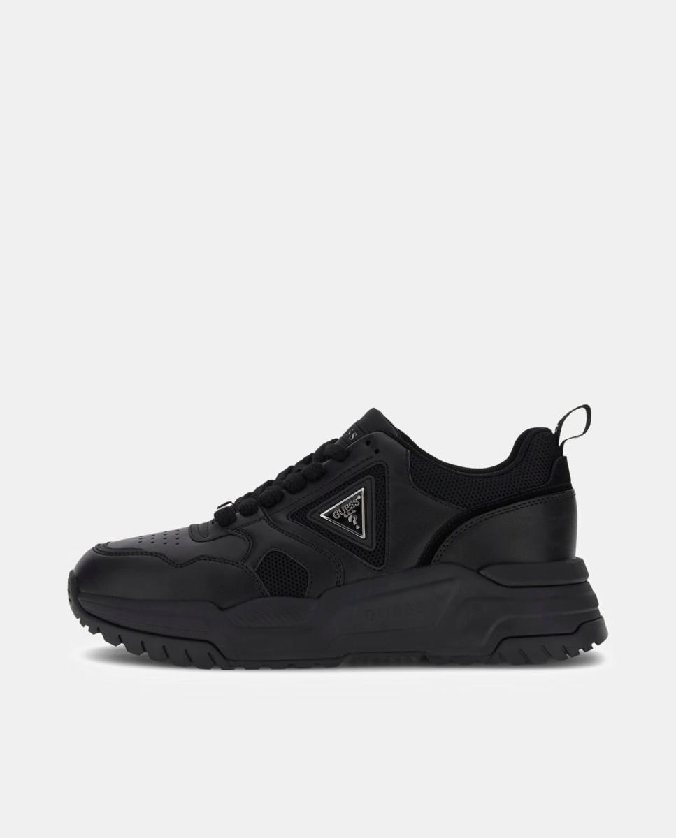 Zapatilla baja de hombre - Guess - Negro Negro-3