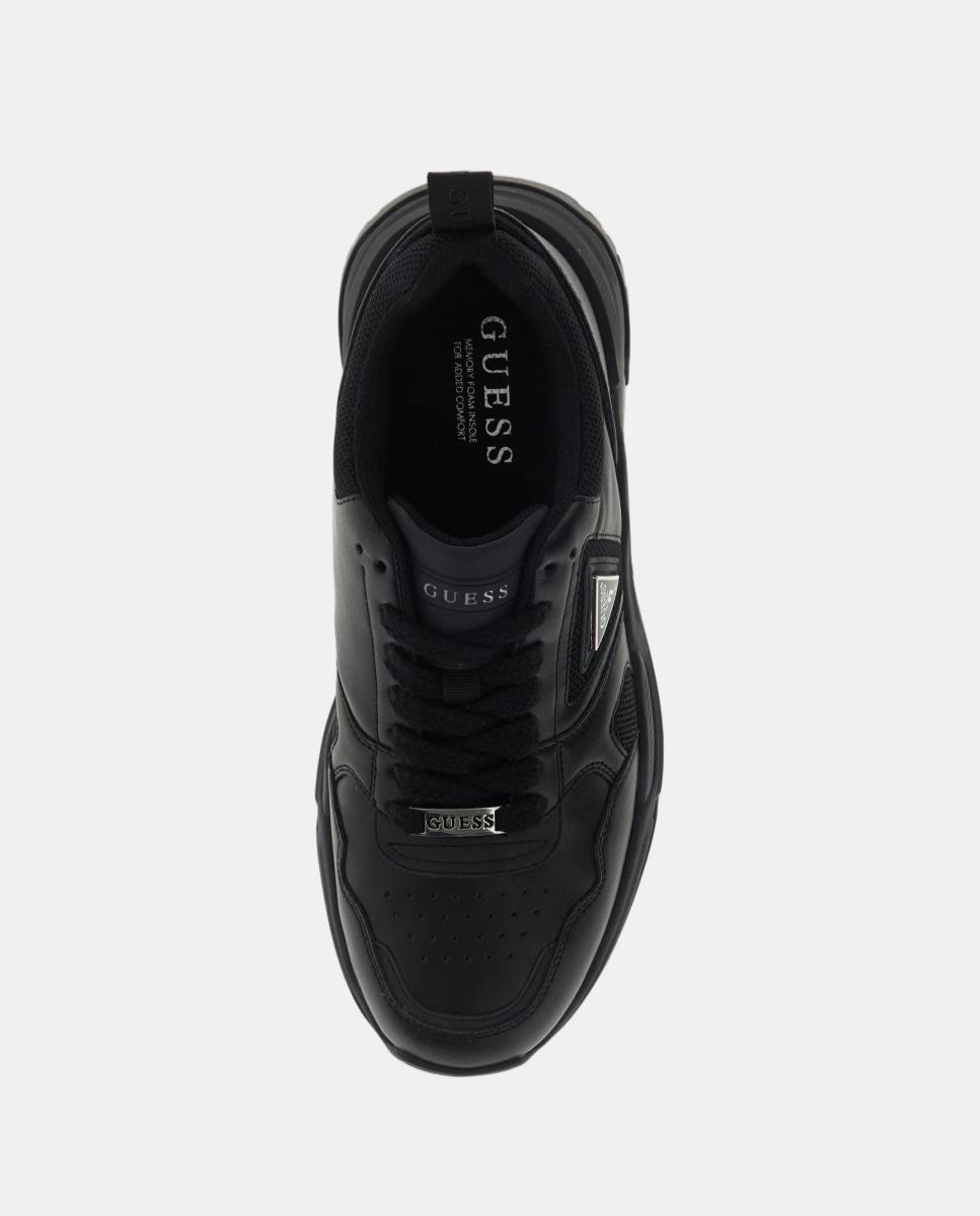 Zapatilla baja de hombre - Guess - Negro Negro-7