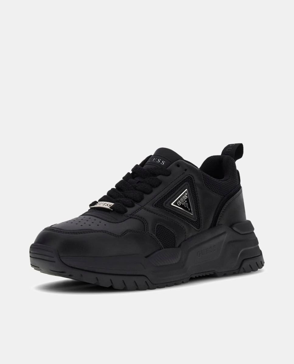 Zapatilla baja de hombre - Guess - Negro Negro-8