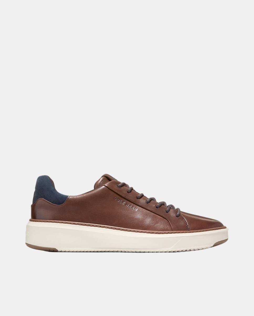 Zapatillas deportivas de hombre confeccionadas en cuero ligero - Cole Haan - Marrón Marrón-1