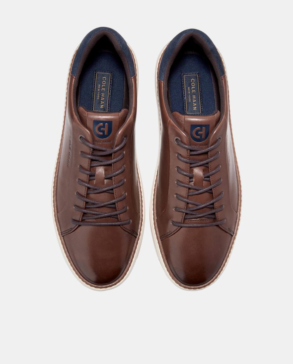 Zapatillas deportivas de hombre confeccionadas en cuero ligero - Cole Haan - Marrón Marrón-5