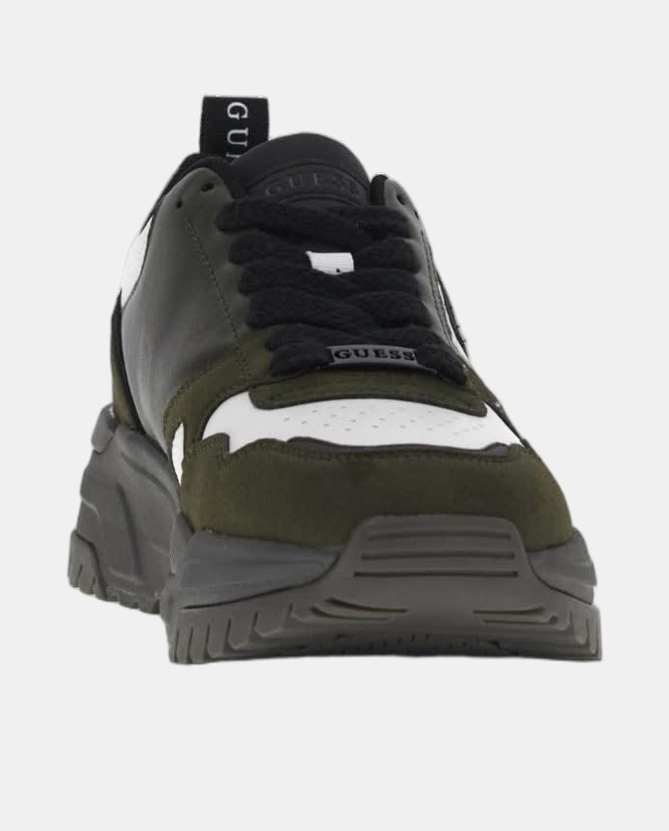 Zapatilla baja de hombre - Guess - Verde Oliva Verde Oliva-4