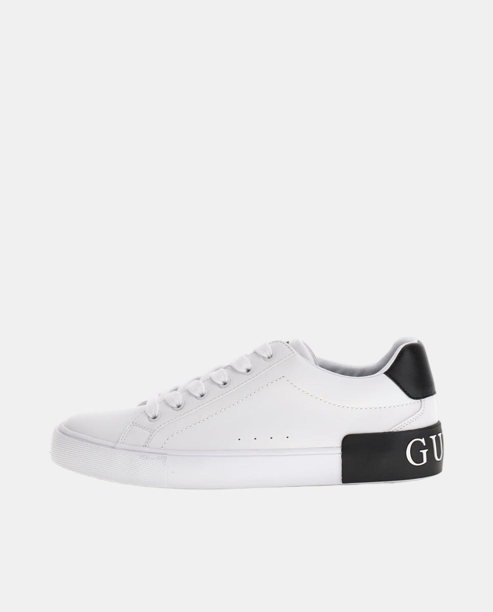 Imagen 2 de Zapatilla baja de hombre - Guess - Blanco Blanco