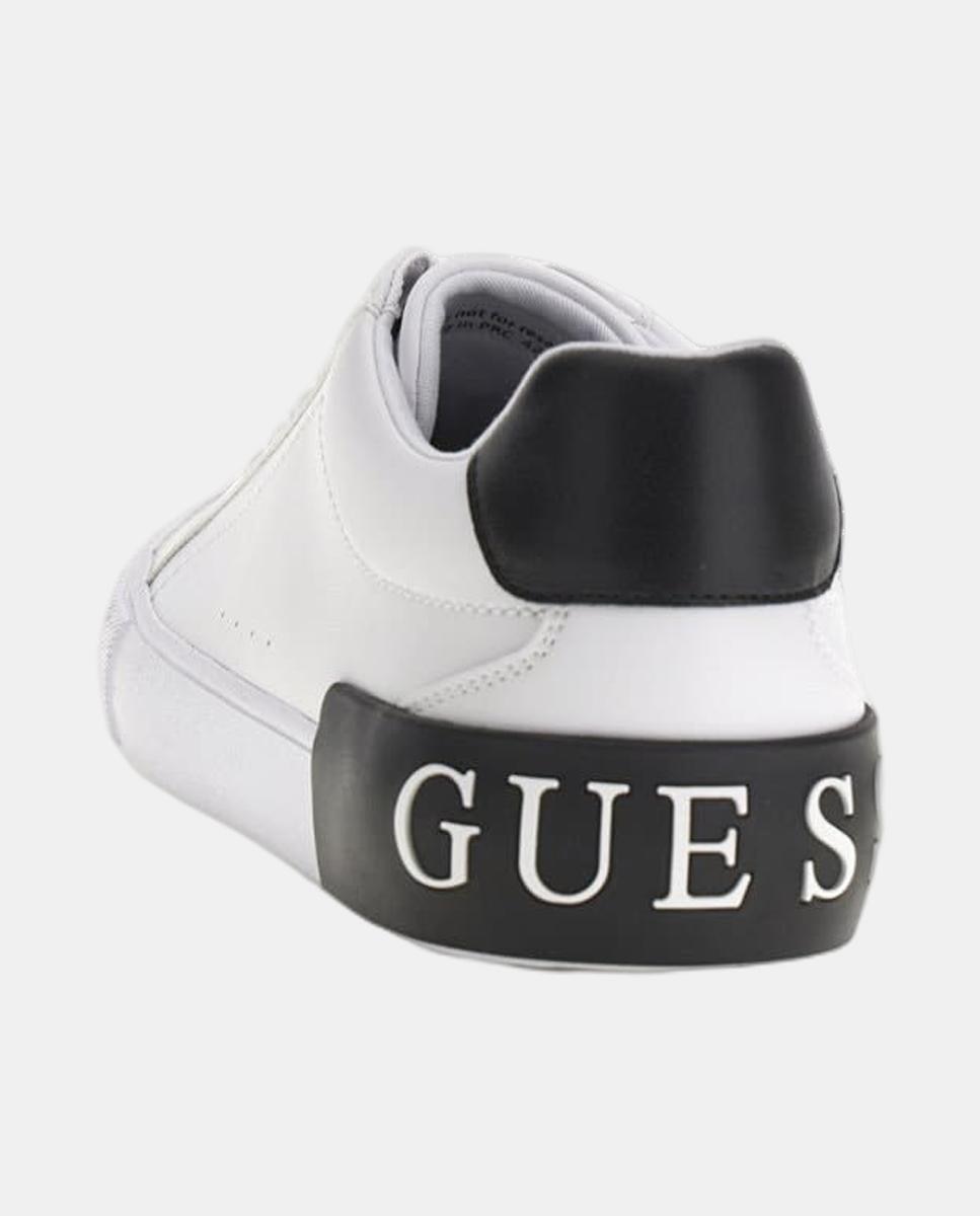 Imagen 4 de Zapatilla baja de hombre - Guess - Blanco Blanco