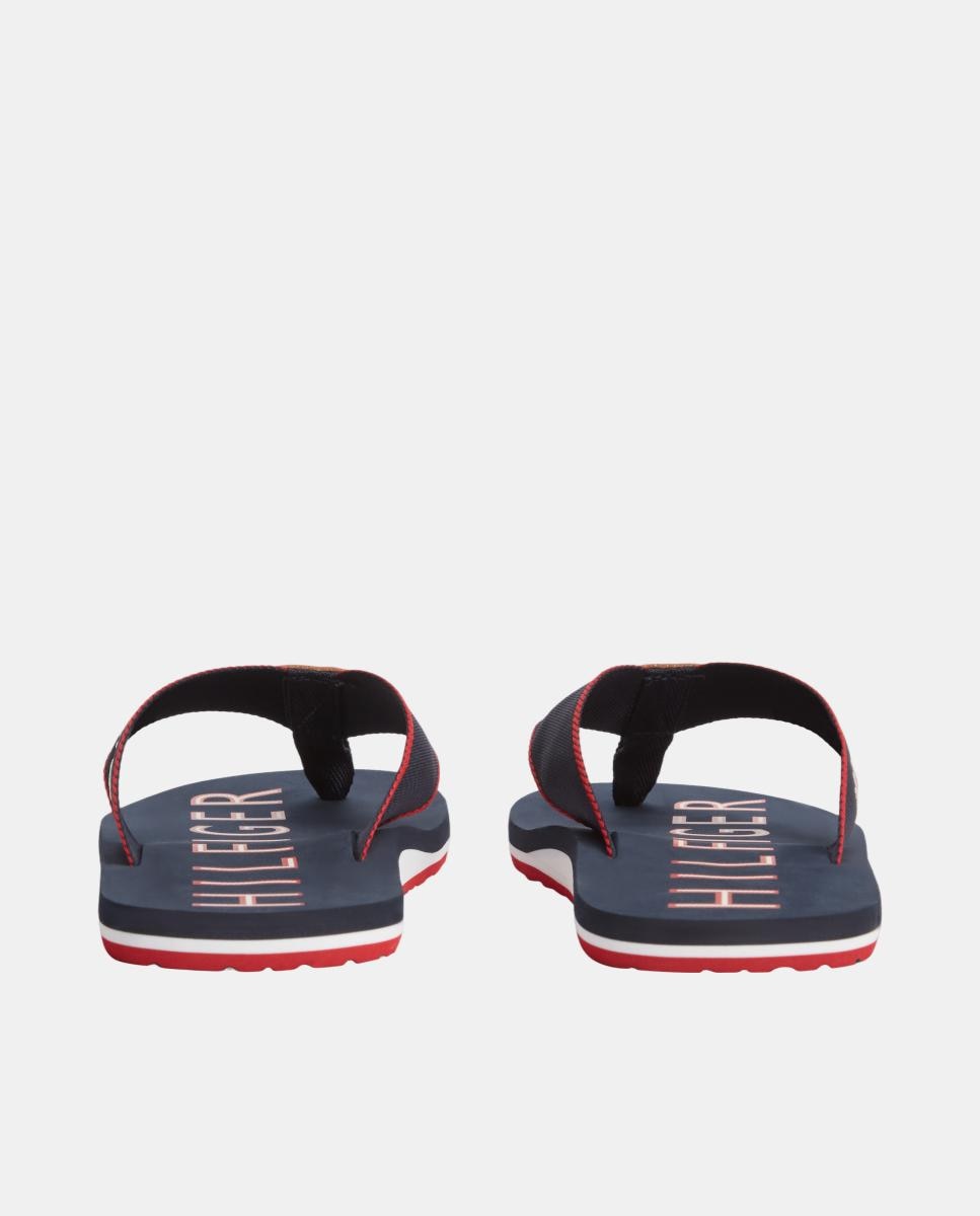 Sandalias de hombre con logo - Tommy Hilfiger - Azul marino Azul marino-6