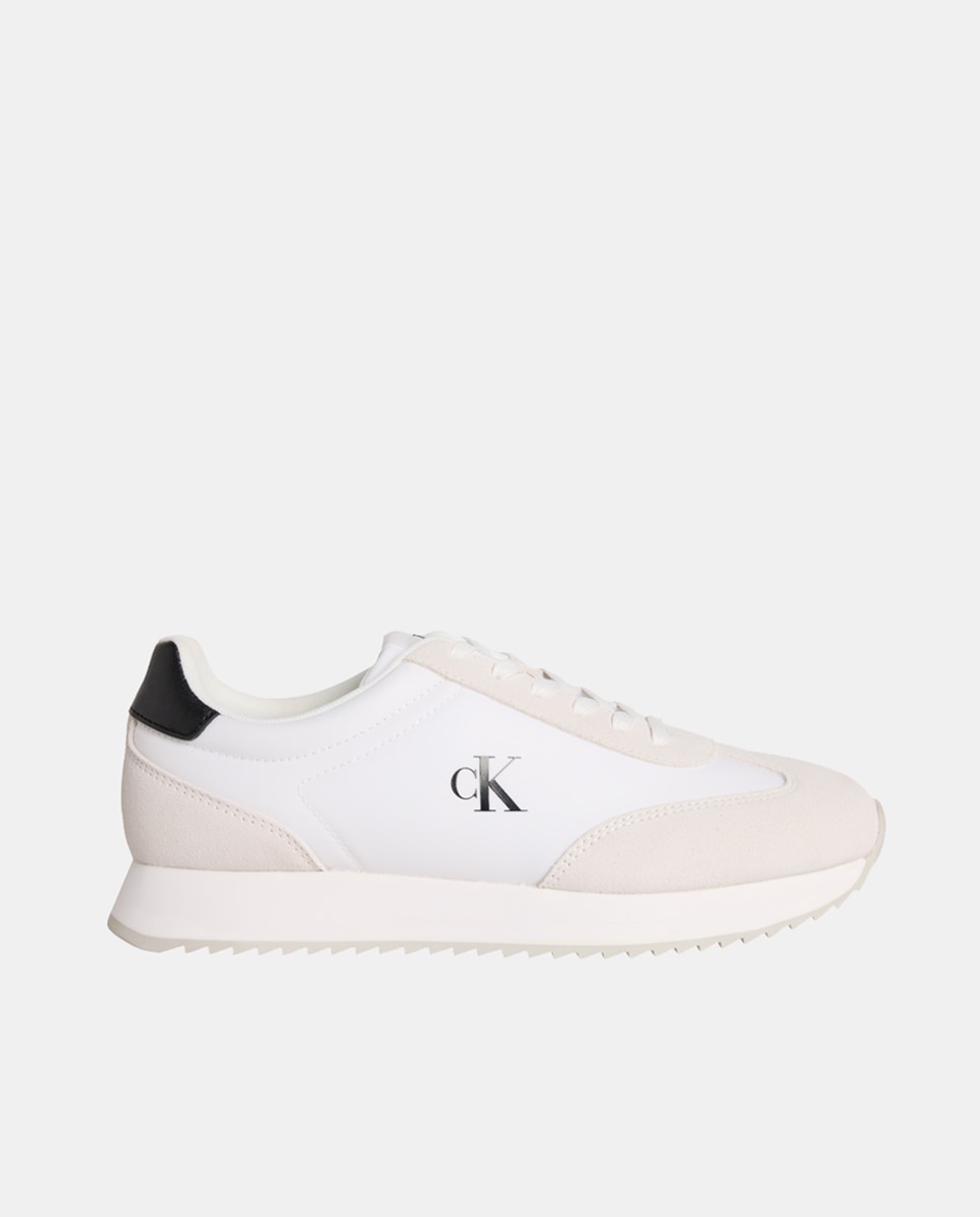 Sapatilhas de Nylon e Croute com Logótipo Branco-1