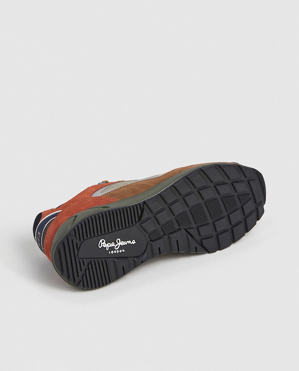 Sapatilhas Marlon Sports em Combinação de Material e Cor Multicolor-6