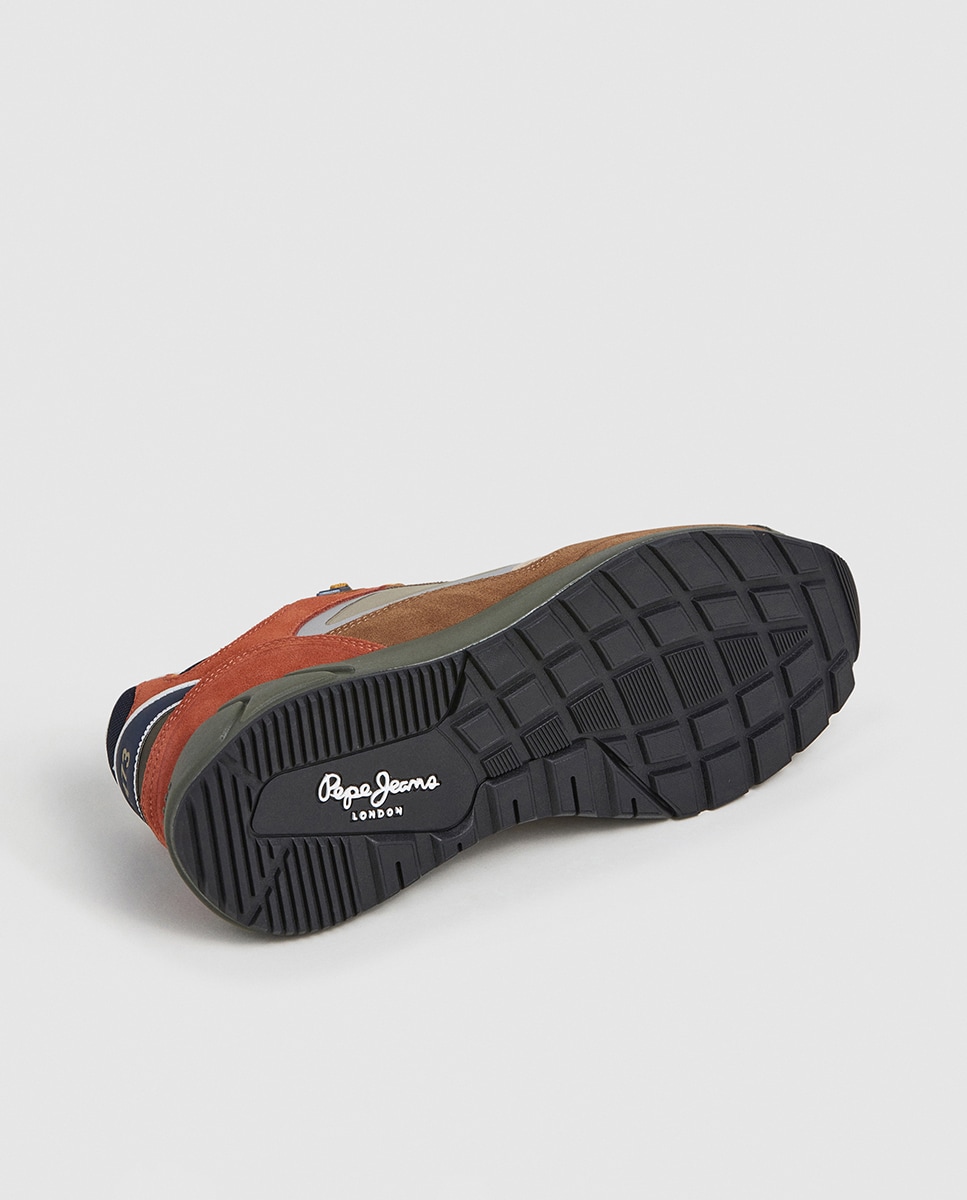 Sapatilhas Marlon Sports em Combinação de Material e Cor Multicolor-6