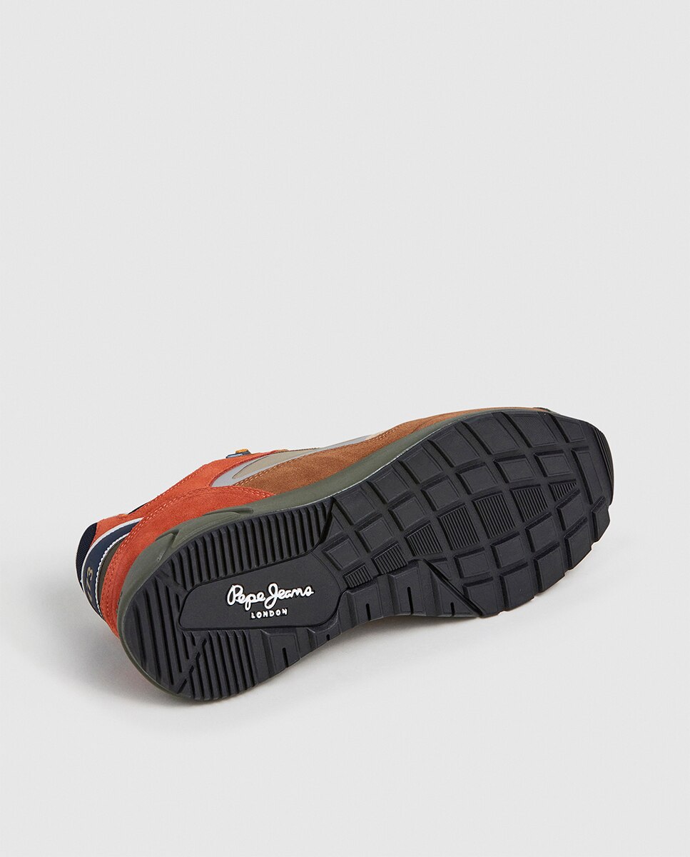 Sapatilhas Marlon Sports em Combinação de Material e Cor Multicolor-12