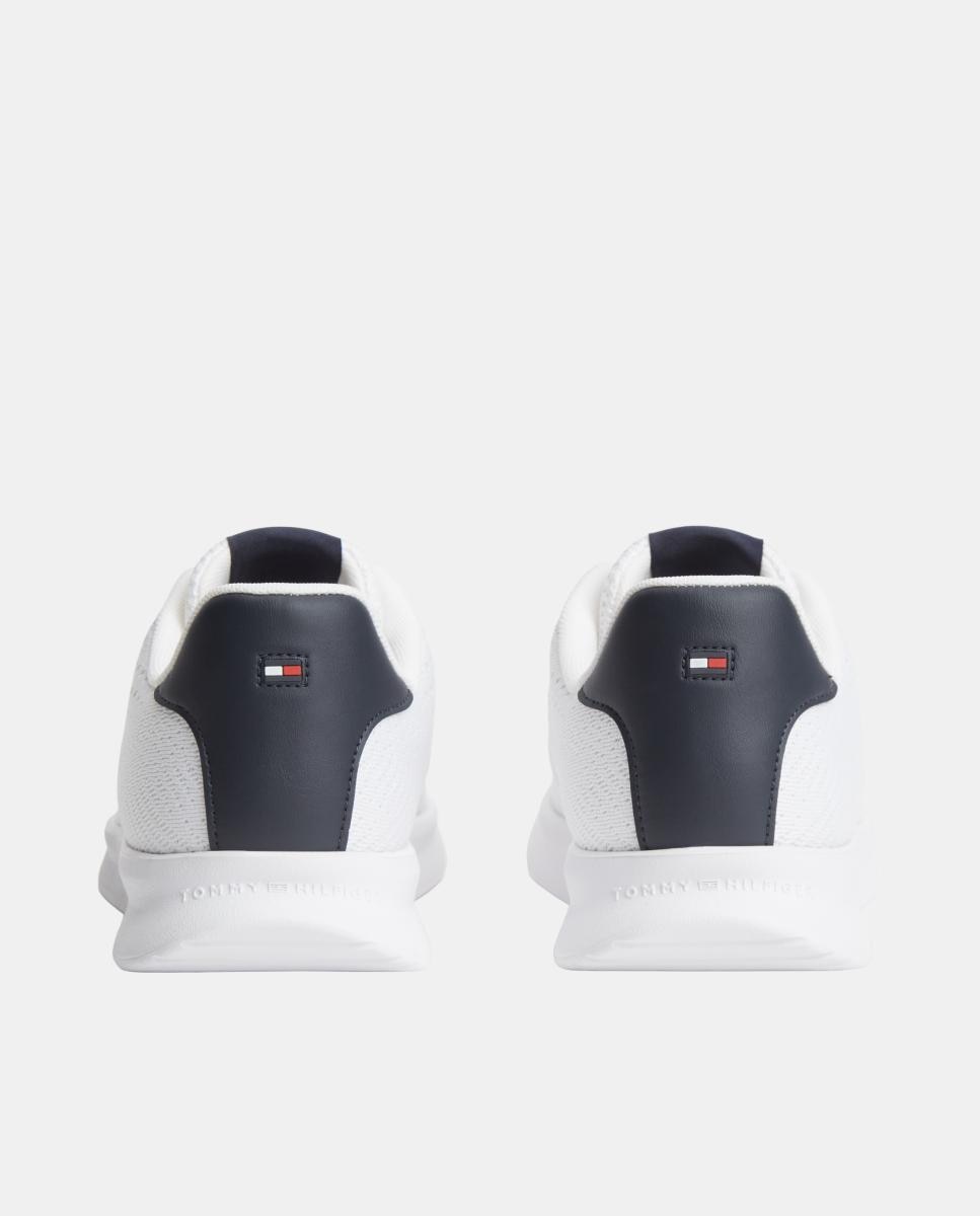 Sapatilhas Runner Ultraligeiras com Bandeira Branco-6