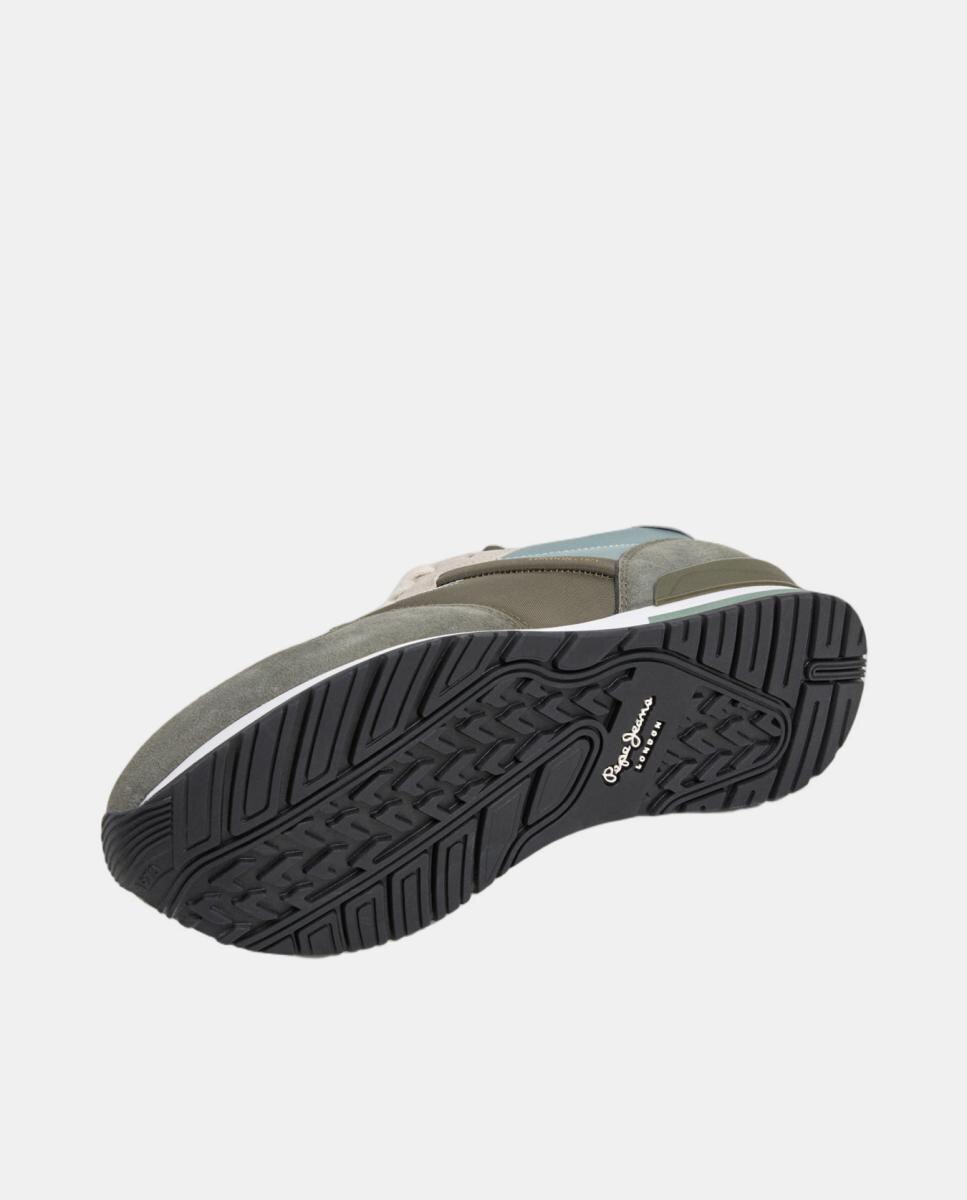 Zapatilla de estilo running con silueta moderna - Pepe Jeans - Verde Oliva Verde Oliva-6