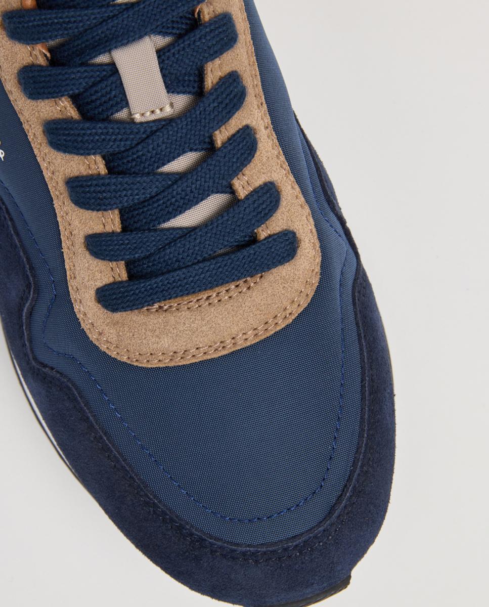 Zapatilla de estilo running con silueta moderna - Pepe Jeans - Azul marino Azul marino-5
