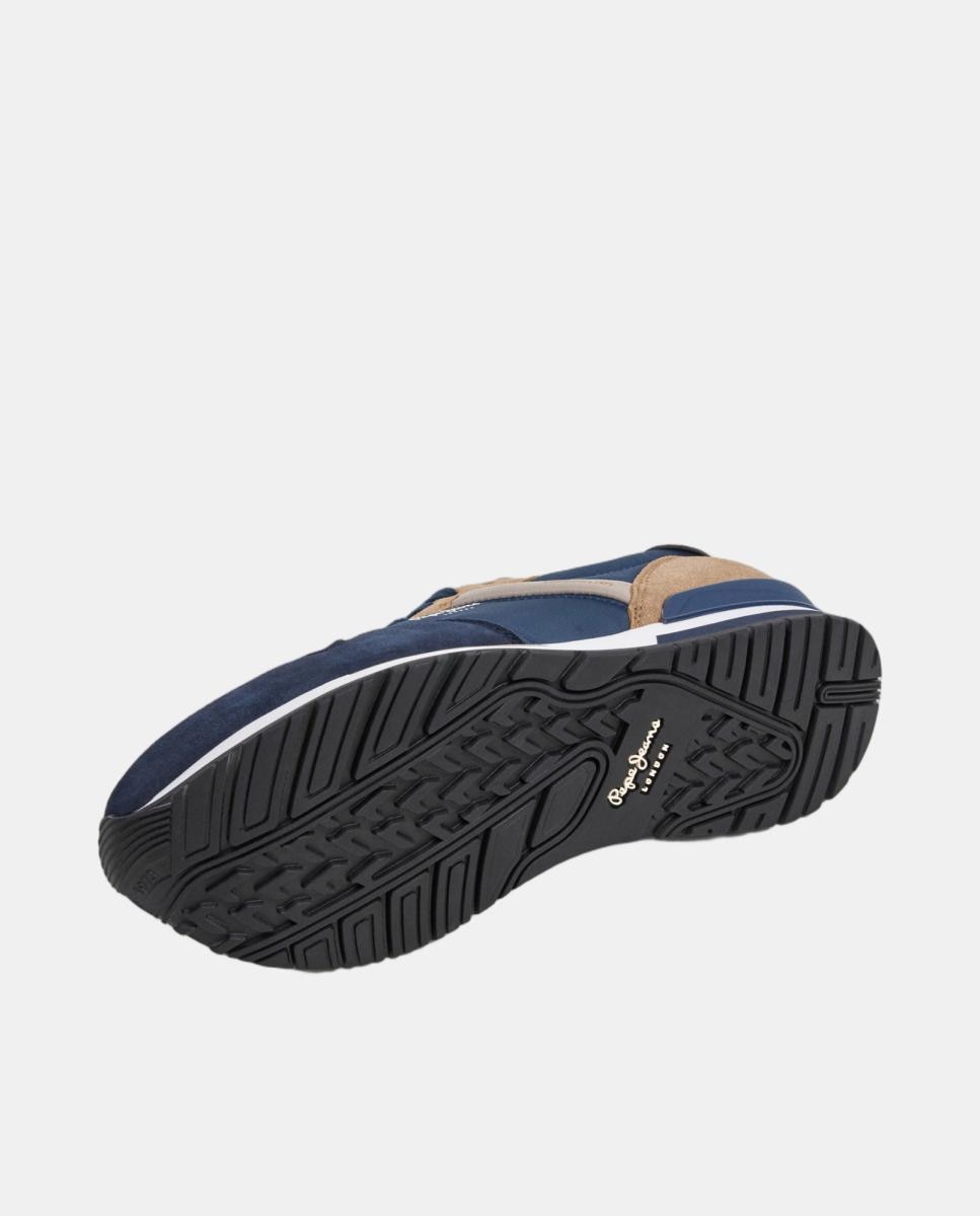 Zapatilla de estilo running con silueta moderna - Pepe Jeans - Azul marino Azul marino-6
