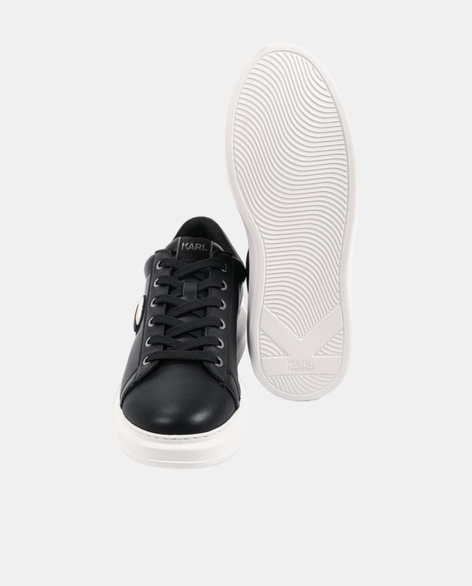 Sapatilhas de Running em Pele Preto-4
