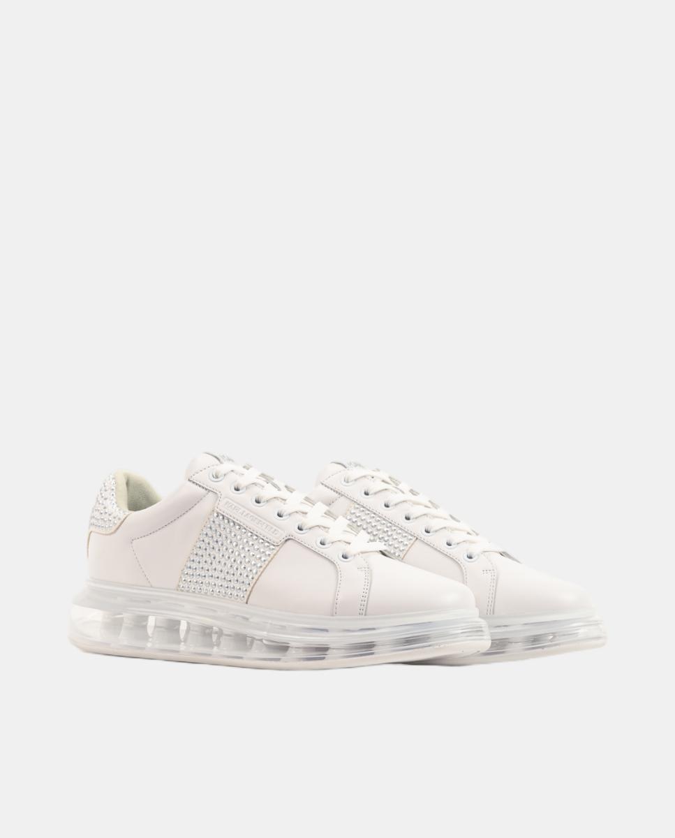 Sapatilhas de Running em Pele Pele Branco-2