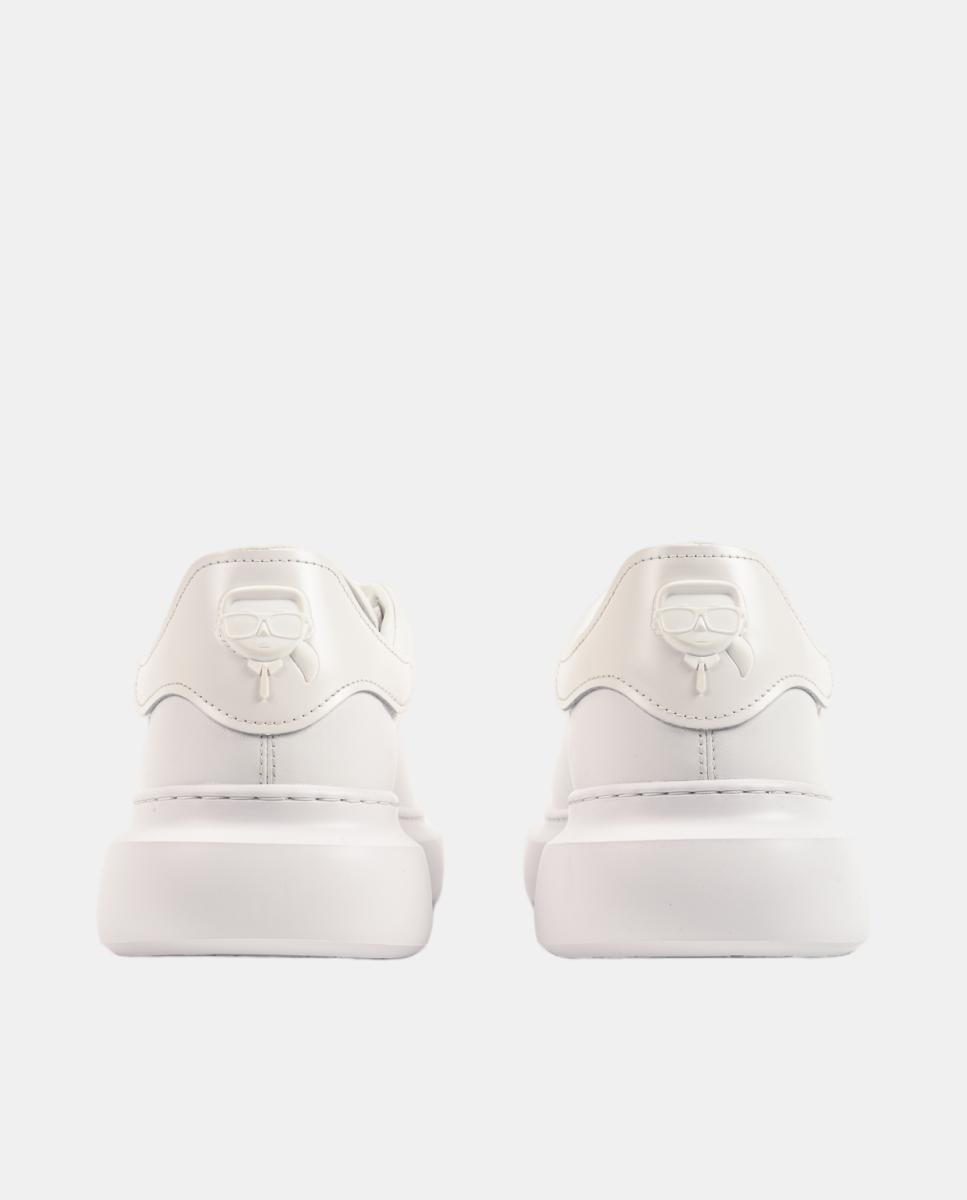 Sapatilhas de Running em Pele Pele Branco-3
