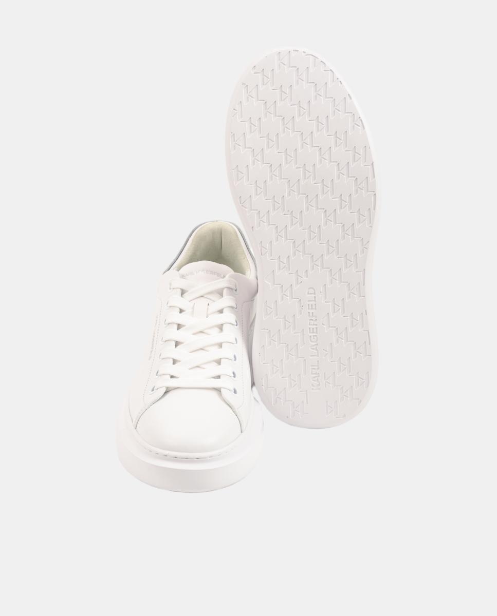 Sapatilhas de Running em Pele Pele Branco-4