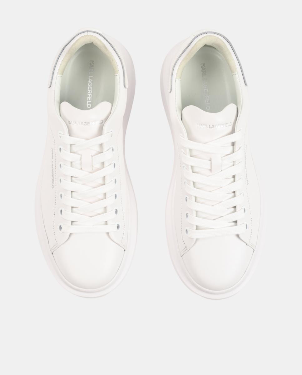 Sapatilhas de Running em Pele Pele Branco-5