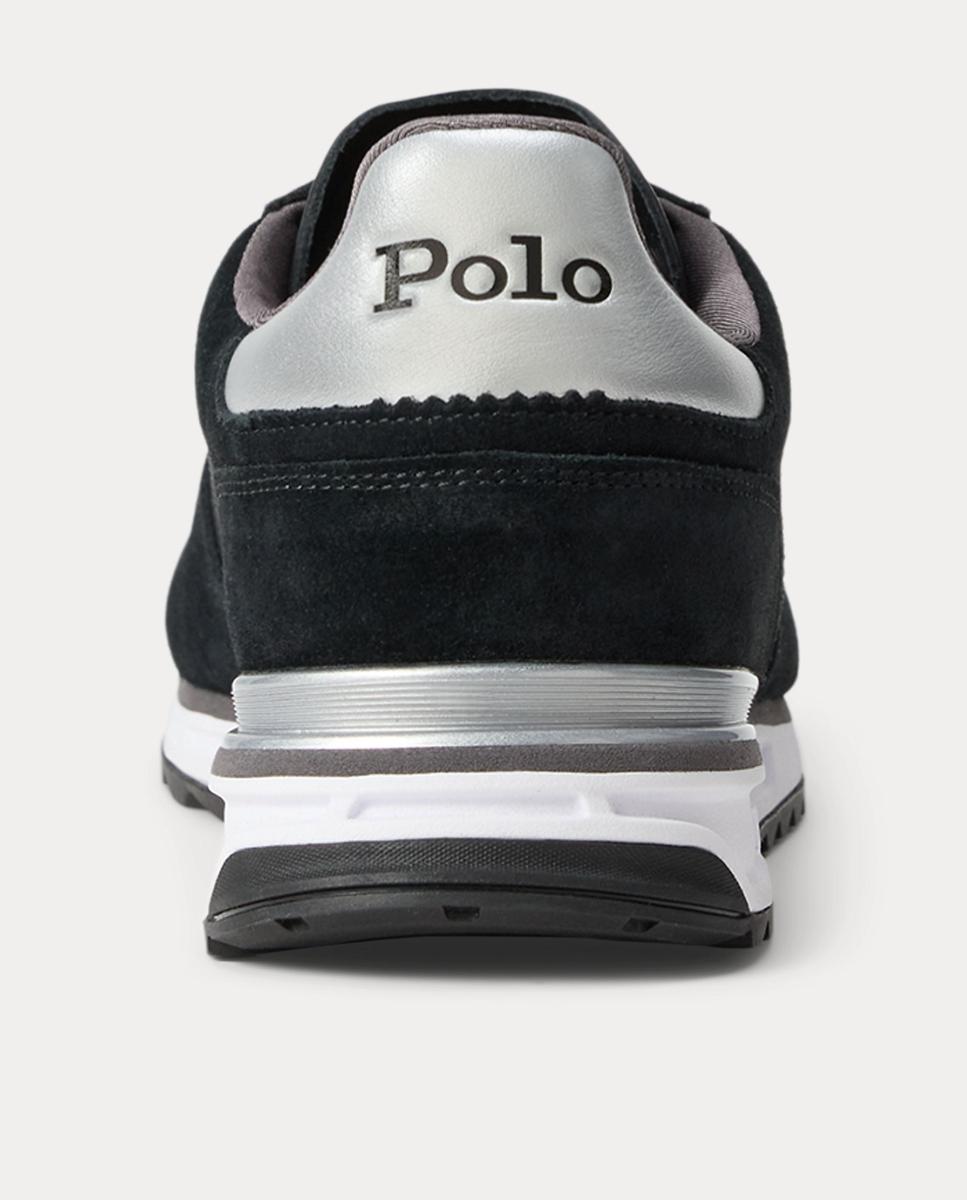 Zapatillas VARICK de hombre tipo casco bajas piel. - Polo Ralph Lauren - Negro Negro-4