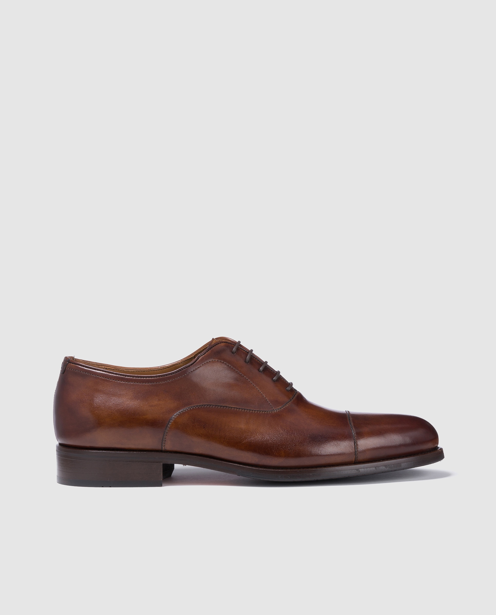 Imagem 0 de Sapatos de atacadores de homem Magnanni castanho-claro em pele