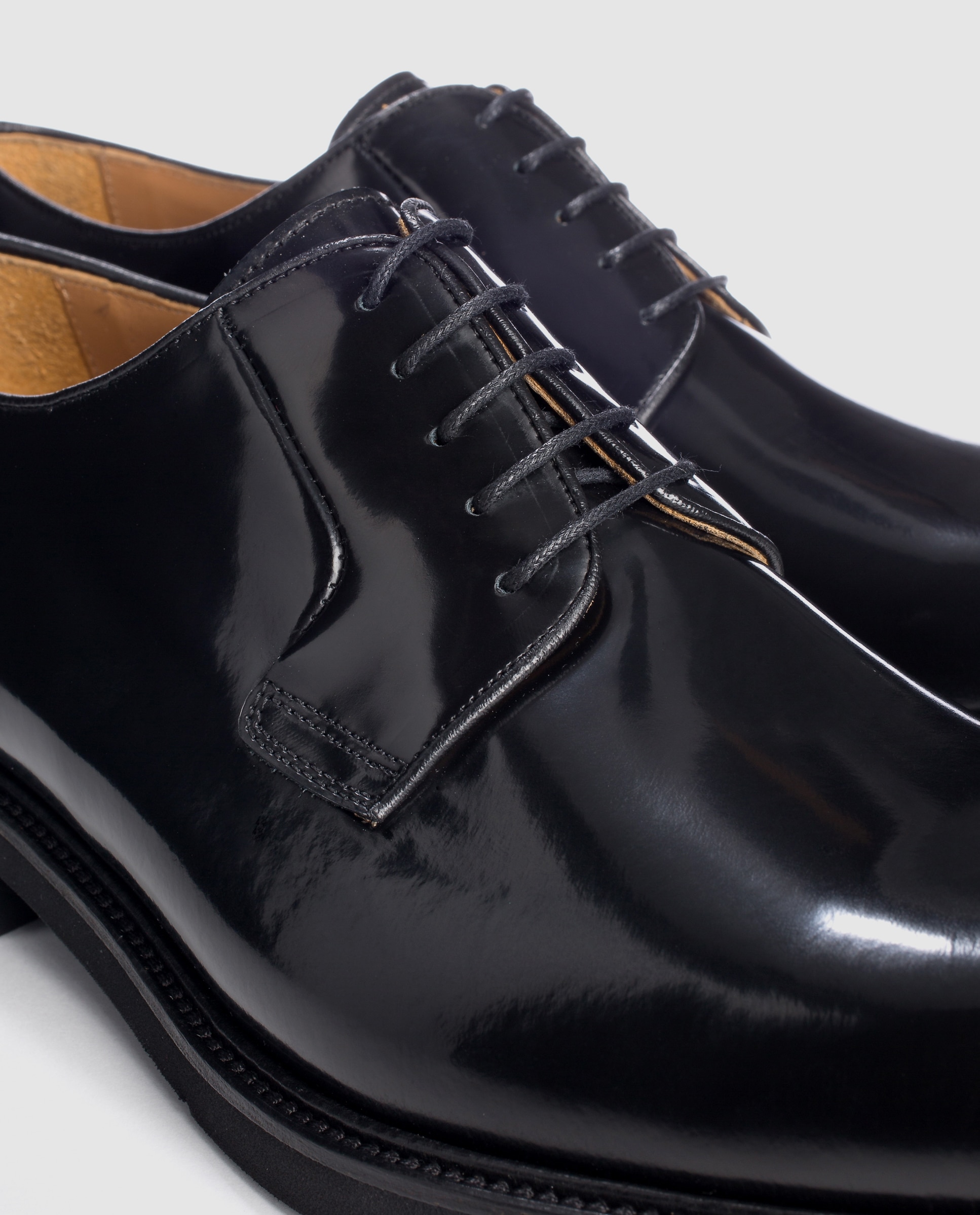 Sapatos clássicos de homem Castellano pretos em pele Preto-5