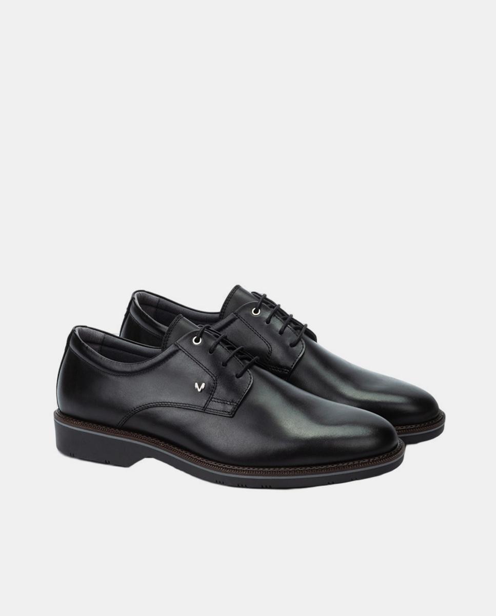 Sapatos com Atacadores Preto-4