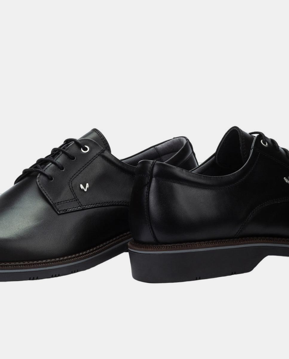 Sapatos com Atacadores Preto-6