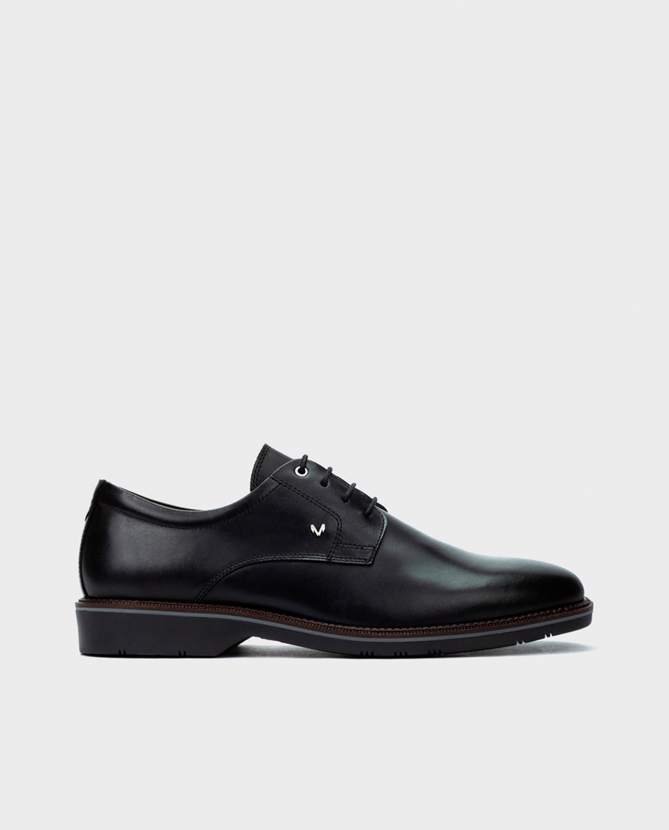 Sapatos com Atacadores Preto-8