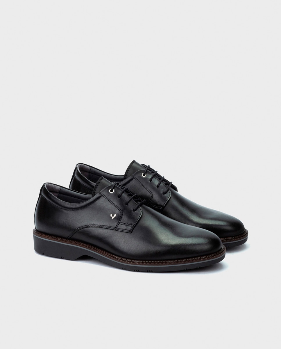 Sapatos com Atacadores Preto-9