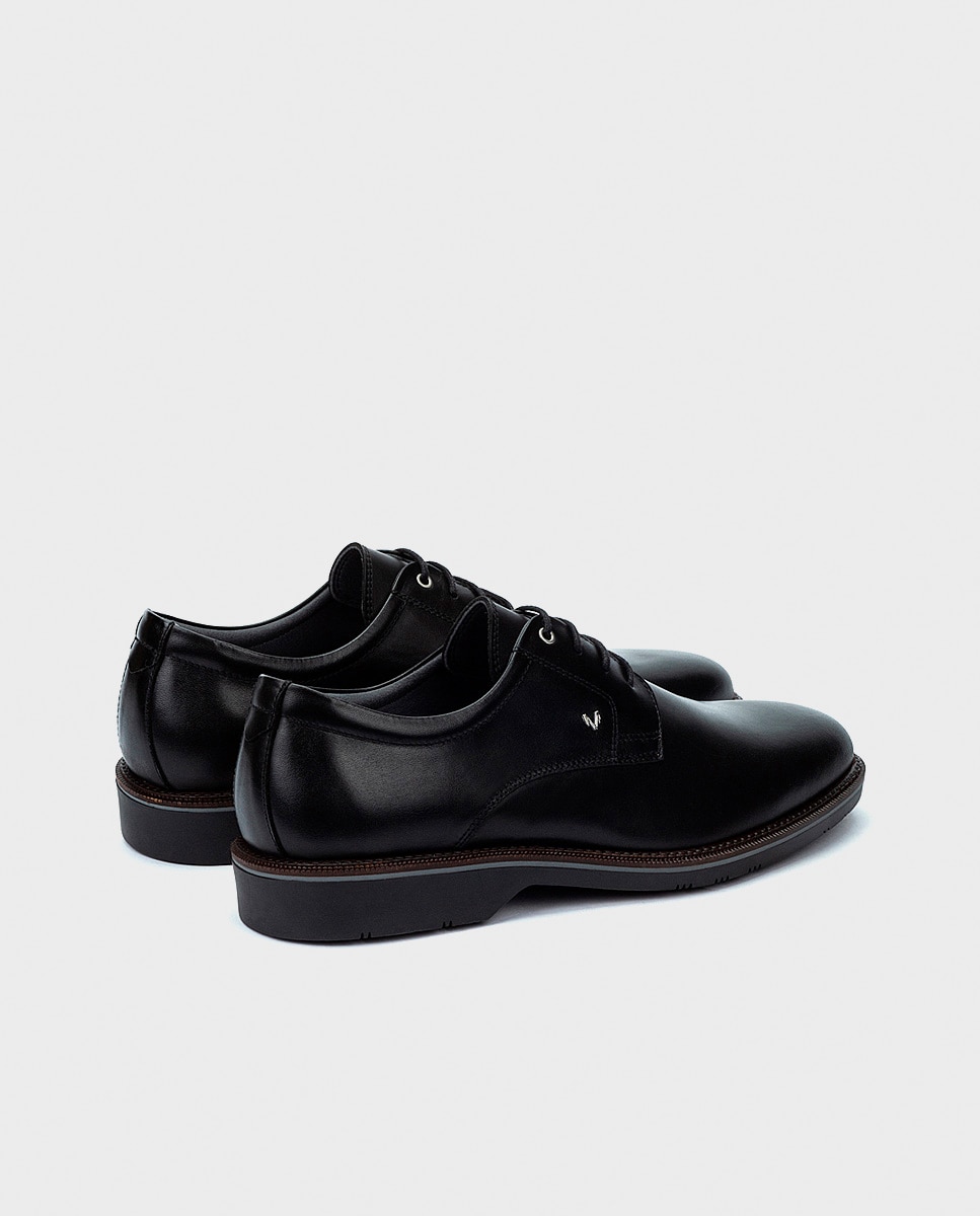 Sapatos com Atacadores Preto-10