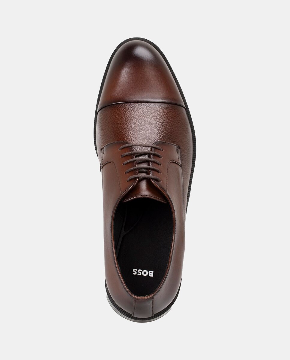 Sapatos de vestir de homem Castanho Toscana-2
