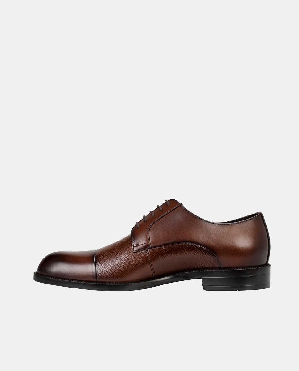 Sapatos de vestir de homem Castanho Toscana-3