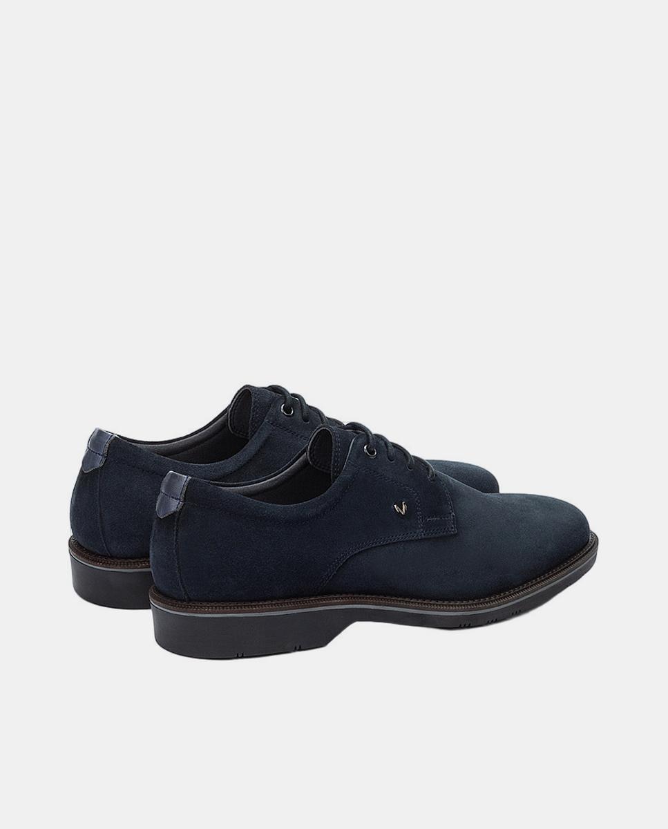 Sapatos de Atacadores Azul-marinho-6