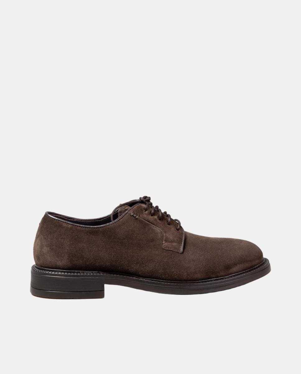 Imagem 0 de Sapato blucher homem pele piso borracha