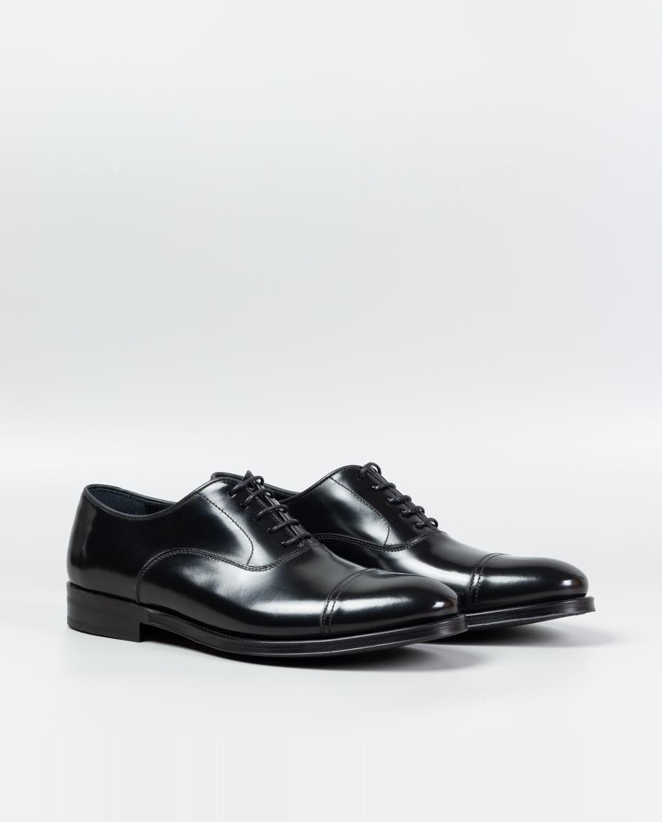Blucher pele com sola pele Preto-2