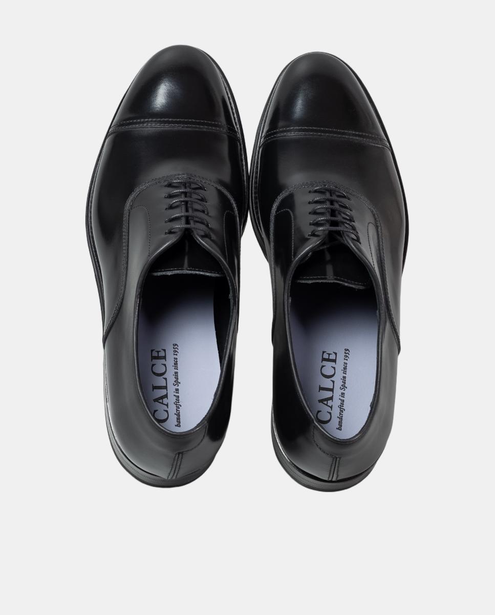 Blucher pele com sola pele Preto-6