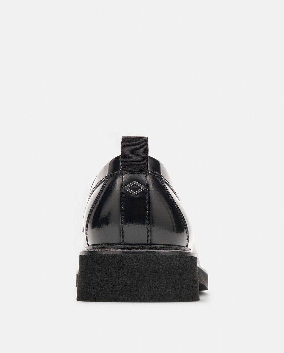 Mocassins em Pele Luca Pretos-2