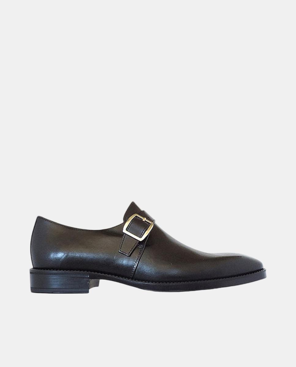 Imagem 0 de Sapatos em Pele com Fivela
