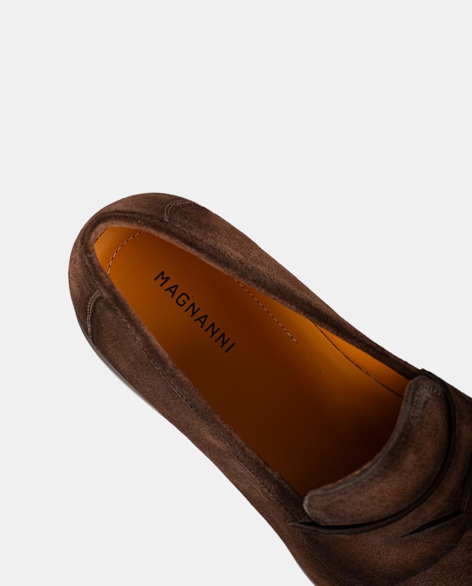 Mocassins de Travessão em Pele PG Pointer Castanho-chocolate-6