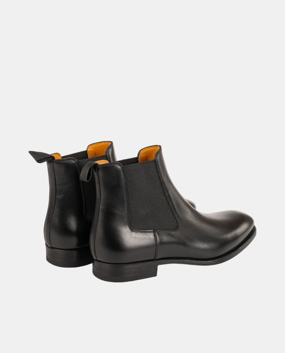 Botins Chelsea em Pele PG Cardiff Preto-3