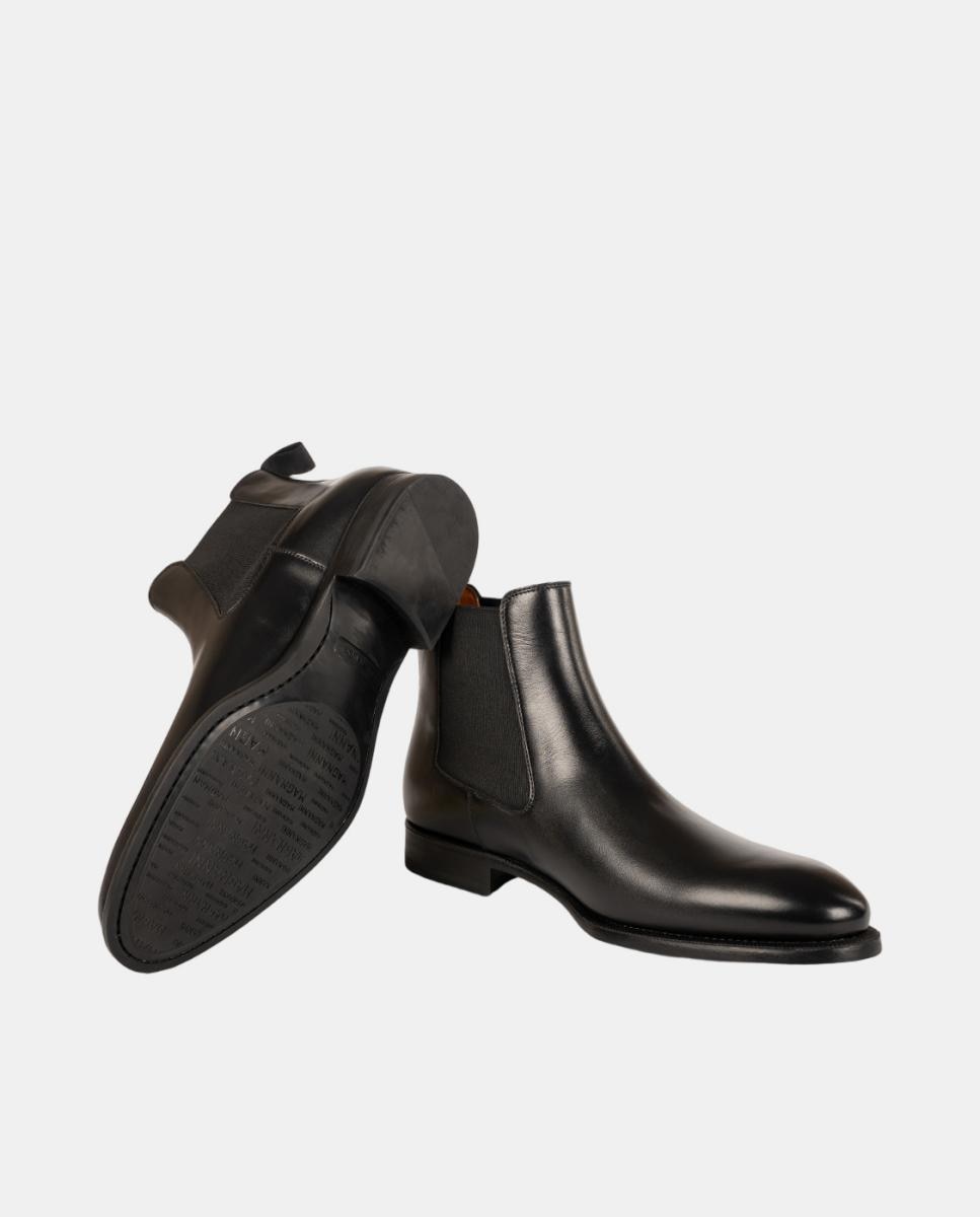 Botins Chelsea em Pele PG Cardiff Preto-5