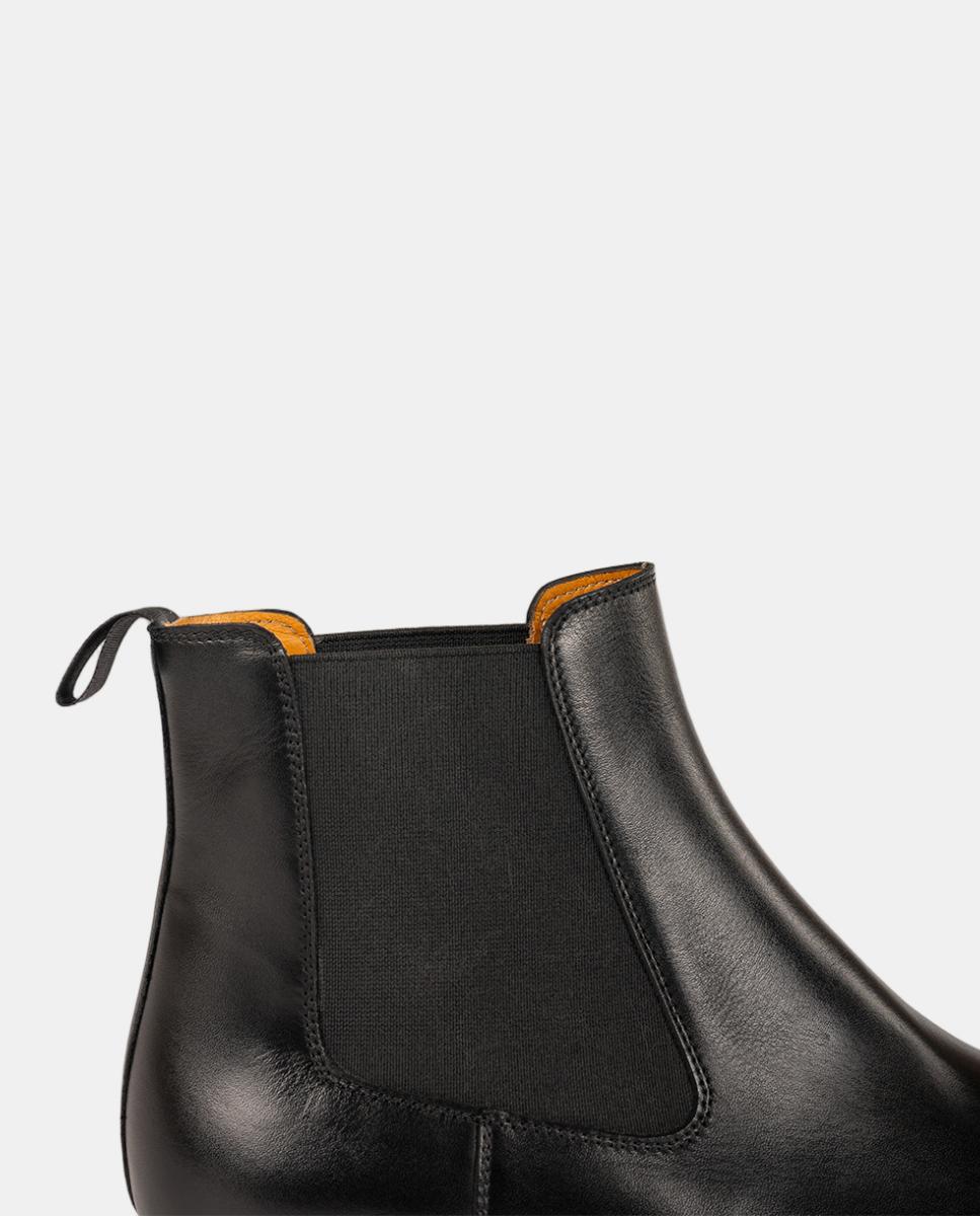 Botins Chelsea em Pele PG Cardiff Preto-6