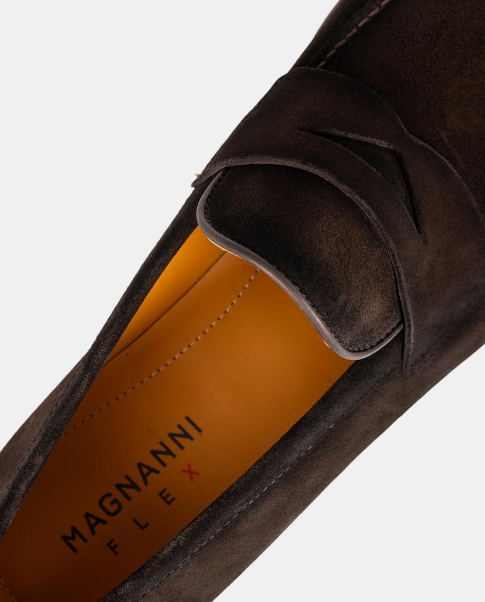 Mocassins de Travessão em Pele PG Aston Castanho-chocolate-6