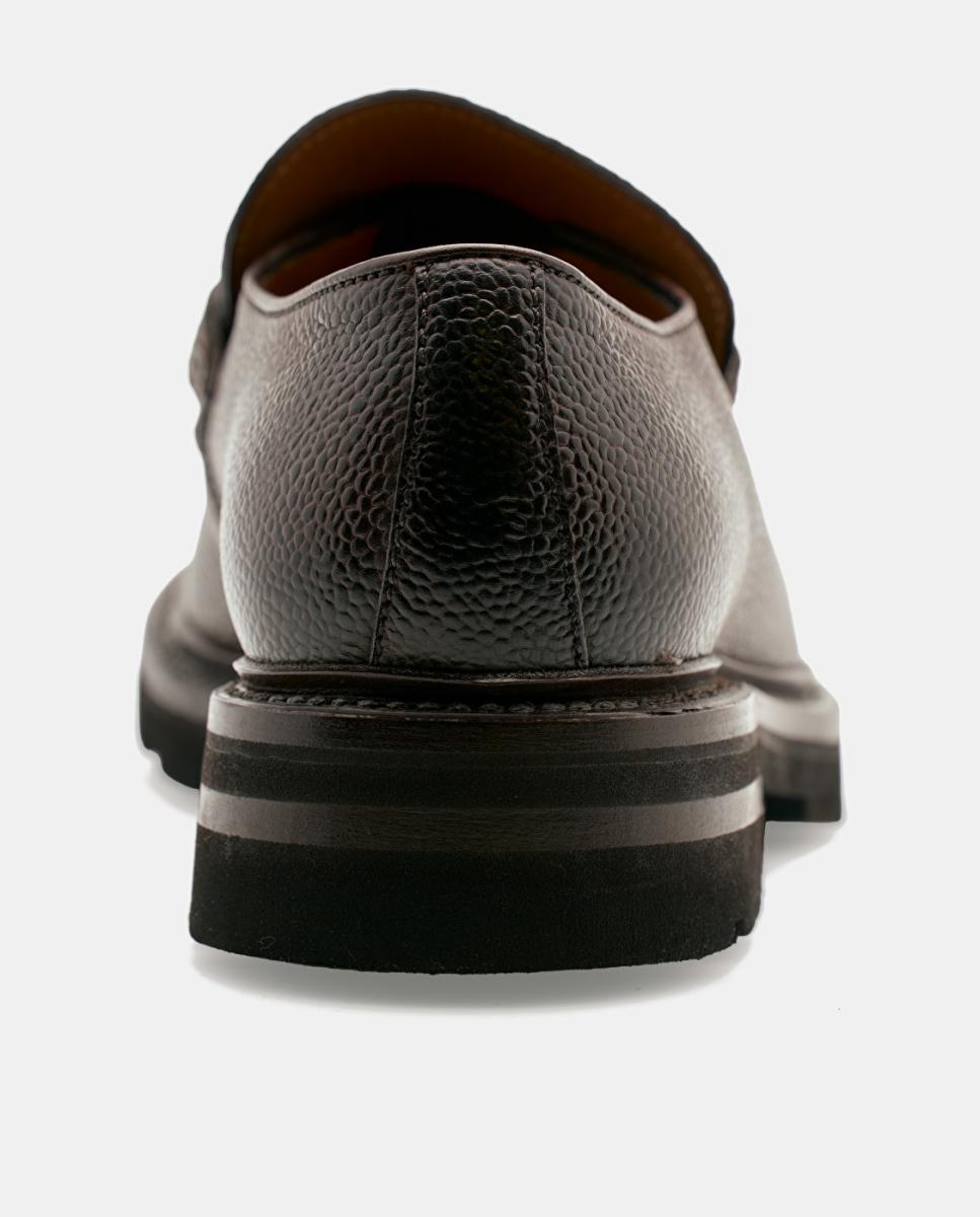 Imagen 3 de Zapato mocasín banda hombre piel - Lottusse - Moka Moka