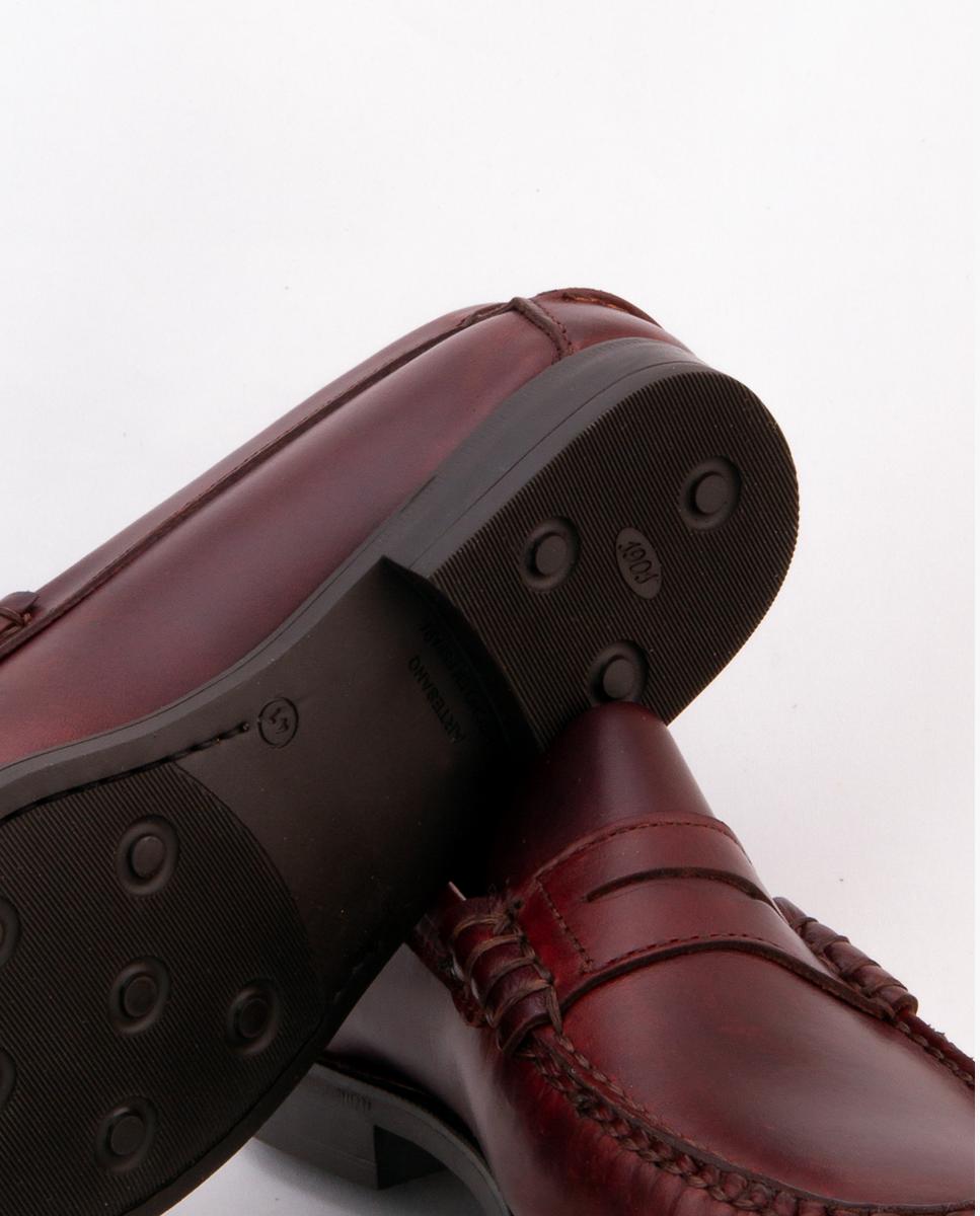 Mocassins de Travessão Ciclon Moka com Sola de Borracha Castanho-escuro-4