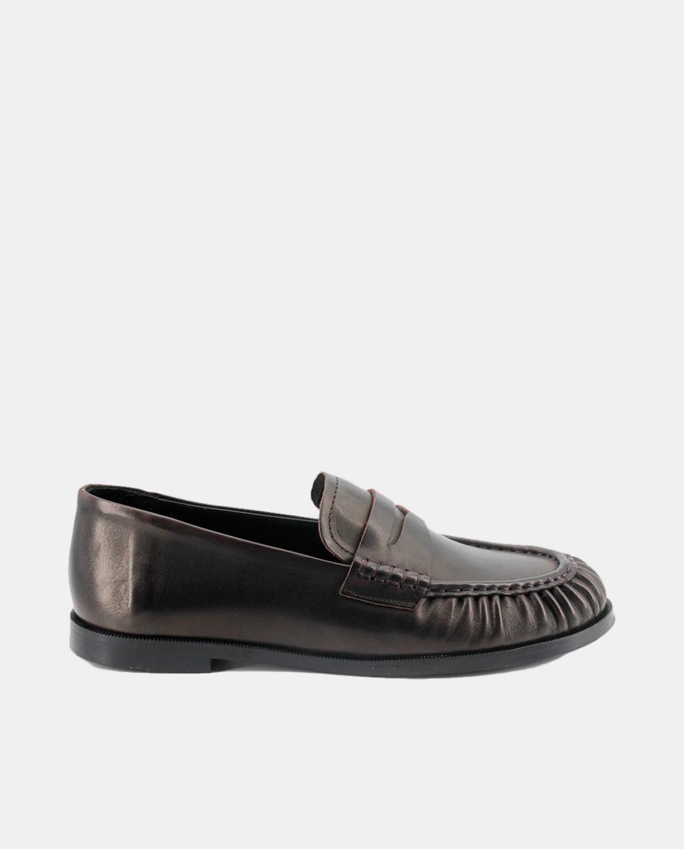 Imagem 0 de Mocassins em Pele com Fita