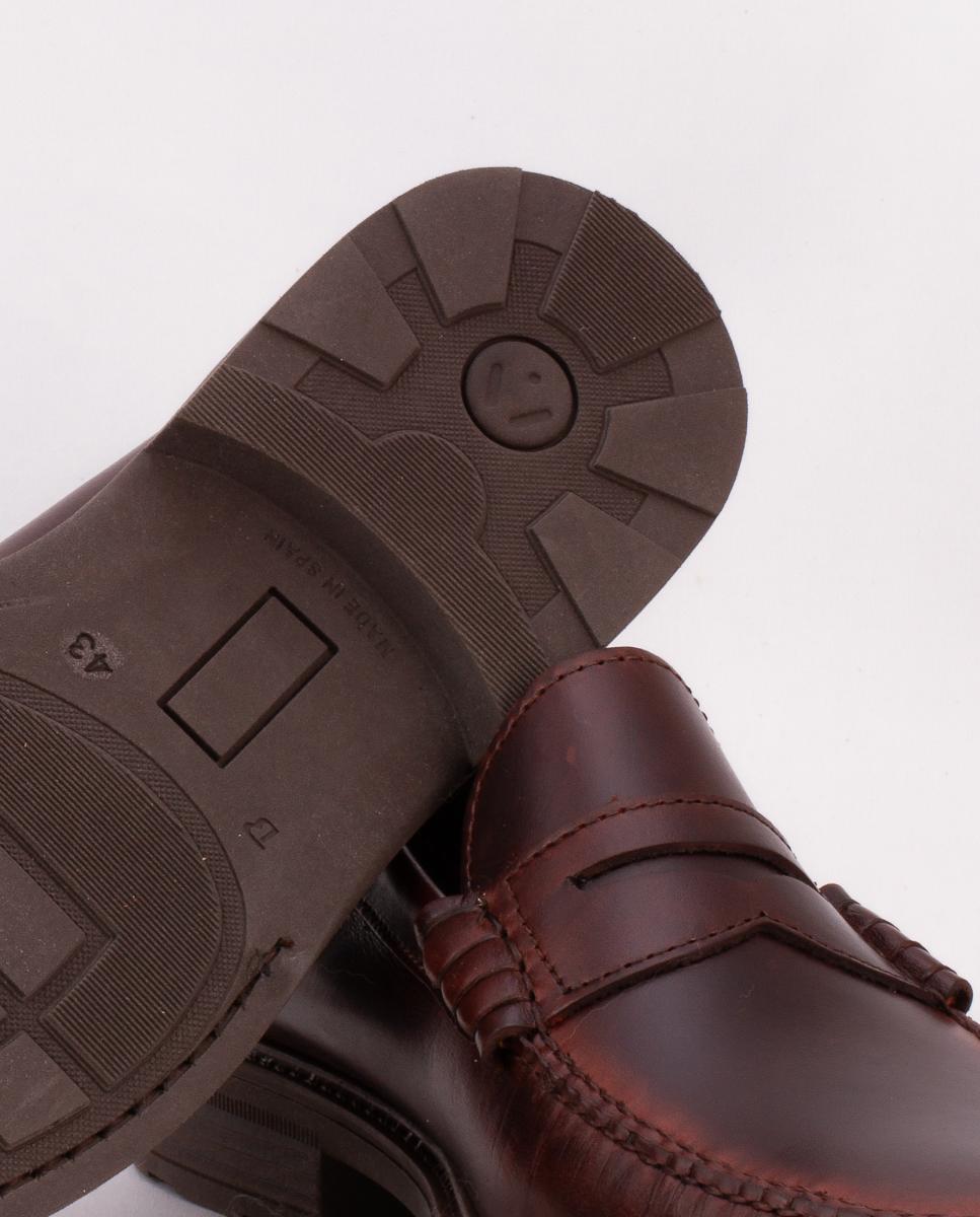 Imagen 4 de Zapato mocasín antifaz ciclón moka piso goma - 1901 - Marrón oscuro Marrón oscuro